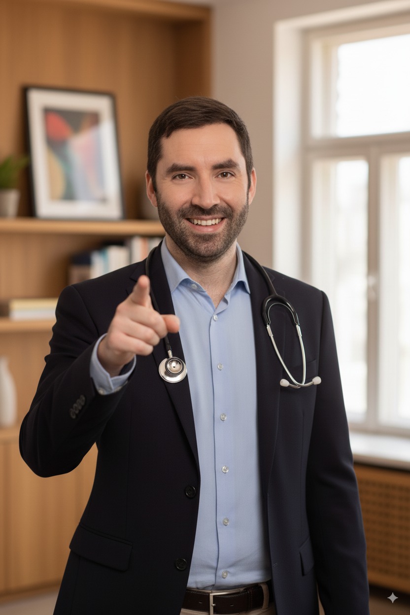Dr. Rafael Bustamante, cardiólogo y creador de CardioS3